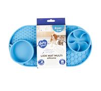 Tapis de léchage pour chien Duvoplus Multi Bleu 32x16,5x3,3 cm