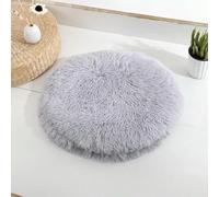 Tapis de lit Rond en Peluche pour Animaux de Compagnie, pour Chats, Petits Chiens, Tapis de Couchage en Polaire Douce, nid de Chaton, Chiot, Coussin pour Animaux de Compagnie, Accessoires pour Chats