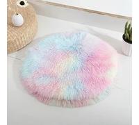 Tapis de lit Rond en Peluche pour Animaux de Compagnie, pour Chats, Petits Chiens, Tapis de Couchage en Polaire Douce, nid de Chaton, Chiot, Coussin pour Animaux de Compagnie, Accessoires pour Chats