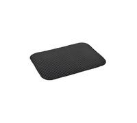 Love Story - Tapis de litière pour chat avec récupérateur - Noir Noir
