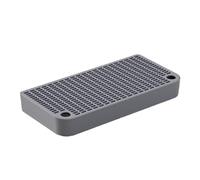 Tapis de litière pour chat, pédale de rampe pour animaux domestiques, piège à litière, fonction filtrante, boîte de toilette pour animaux, rampe étanche, accessoire lapin, 32,6 x 16,3 x 4,9 cm, pour
