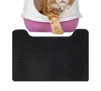 Tapis de litière pour chat - Tapis antidérapant résistant à l'urine pour la maison, le salon, la salle de bain, la famille, les amis, les chatons au quotidien