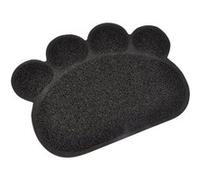 tapis de litiere pvc pattou pour chat l30*40cm noir