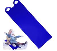 Tapis de luge à neige 54 x 18 cm, planche à neige portable, luges flexibles pour épaissir le snowboard, tapis volant léger, curseur roulant réutilisable pour enfants et adultes, décoration