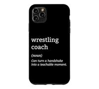 Tapis de Lutte Coach Définition Grappling Champion Wrestler Coque pour iPhone 11 Pro Max