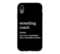 Tapis de Lutte Coach Définition Grappling Champion Wrestler Coque pour iPhone XR