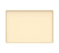 Tapis de machine à café antidérapant en silicone pour comptoirs de cuisine, multi-usages, 40 x 50 cm (beige)
