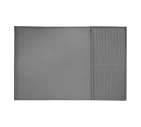 Tapis de machine à café, tapis de bar à café en silicone avec bords surélevés | Accessoires de bar à café, tapis de bar multifonctionnel, tapis de séchage de vaisselle pour comptoirs