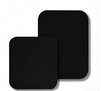 Tapis de machine à coudre antidérapant avec caractéristiques de réduction du bruit, matériau en caoutchouc pour sécuriser les machines et minimiser la distraction (noir)