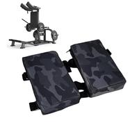 Tapis de machine à squat - 20 x 11 x 4 cm - Protection d'épaule - Coussin renforcé en caoutchouc - Accessoire de fitness avec stabilité antidérapante - Équipement de soutien pour athlètes et débutants