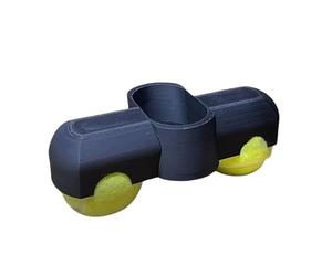 Tapis de Machine d ' Exercice Facile à Utiliser et à Transporter, Accessoire d ' entraînement pour vélo d ' intérieur, Prend en Divers Types d ' équipement de Gymnase pour Oreiller de Pied ABS