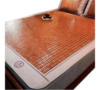 Tapis de Mahjong en Bambou Refroidissant, Surface Pliable et Respirant pour Sommeil Été Accessoire Essentiel pour Chambre à Coucher