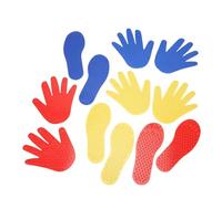 Tapis de Mains et Pieds 6 paires d'accessoires antidérapants | Tapis de Coordination Pour l'équilibre, intérieur extérieur pelouse