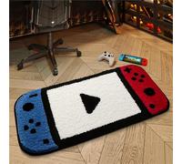 Tapis de manette de jeu, lavable en machine, tapis de sol antidérapant, décoration d'intérieur (Game Pause)