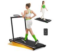 Tapis de Marche Akluer 480L-B avec Poignée Pliable, Moteur Silencieux 2,5 CH, Écran LED & Télécommande, 150 kg Max, Bande Antidérapante