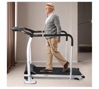 Tapis de Marche, Appareil de Course Pliable, Portable, Compact et Plat, d'intérieur avec Rampe et Support pour Exercices de Fitness à Domicile, récupération des Membres