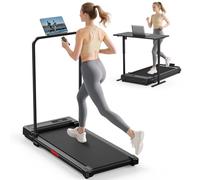 Tapis de Marche Course Pliable - Maison Bureau Walking Pad Roulant Électrique Compact Vibrant Treadmill 6KM/H Moteur Silencieux Motorise Portable Petit Courses Mini Treadmills