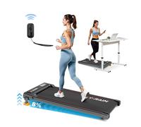 Tapis de Marche/Course - Y-RAIN - Moteur 2.5HP- vitesse 1-6KM/H- Inclinaison 8 % - Avec télécommande-Compact et Silencieux