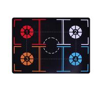 Tapis de marche de basket-ball - Tapis d'entraînement en dribble pliable, antidérapant et durable | Tapis antidérapant pour basket-ball en caoutchouc | Équipement d'entraînement silencieux de Bal