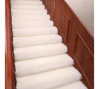 Tapis de marche d'escalier antidérapant pour escalier intérieur, tapis d'atterrissage doux, réduction du bruit et absorption des chocs
