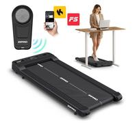 Tapis de marche électrique ZIPRO Catwalk Bureau - 1-6 km/h - Bluetooth FitShow Kinomap - Ultra-fin 11cm - Max 100kg - Écran LED