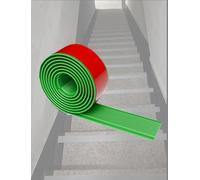 Tapis de marche en caoutchouc auto-adhésifs, tapis antidérapants for carreaux de céramique d'extérieur, bandes antidérapantes for escaliers, escaliers mécaniques(Green,8cm x 65.6ft)