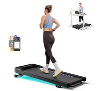 Tapis de Marche MERACH, 9 niveaux, 9% Inclinaison, 2,5 CV, 1-6 km/h, Connecté APP, Télécommande Magnétique, Ecran LCD, Silencieux