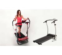 Tapis de Course magnétique et Pliable - O'Fitness - Maison/Appartement - Compteur Écran 5 en 1