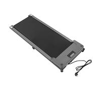 Tapis de marche plat 14 cm, tapis de course pour la maison jusqu'à 100 kg, tapis de course de bureau 1-6 km/h, avec télécommande, mini tapis de course ultra silencieux < 65 dB, avec écran LED et