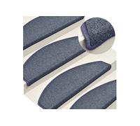 15x Tapis d'Escalier Taupe 65x24x4 cm Tapis de Marche Maison Intérieur vidaXL