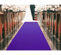 Tapis de Mariage Podium Lilas - 2m x 12m - Tapis de Cérémonie et d'Événement au Mètre | Gala, Hollywood et VIP | Résistance au feu B1 | Tapis au Mètre