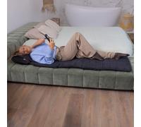 Tapis de massage 3-en-1: vibration, coussin shiatsu et tapis d'acupression