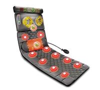 Tapis De Massage Avec 20 Têtes De Massage Shiatsu Pour Le Cou, 9 Modes, 9 Niveaux, Matelas Chauffant, Coussin De Massage Complet Pour Le Cou Et Le Dos, Relaxation Musculaire Des Mollets Lombaires