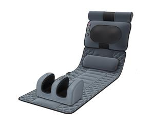 Tapis de massage avec coussins chauffants pour le corps entier