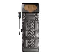 Tapis de massage chauffant avec 20 têtes de massage Shiatsu for la nuque, coussin chauffant for un massage complet du corps et un soulagement des douleurs au dos, aux lombaires et aux jambes.(C)