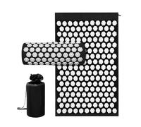 Tapis De Massage Corps Entier,Coussin Dorsal À Texture Rose,Coussin Massant Texture Rose Base Antidérapante | Usage Polyvalent Pour Hommes Séniors Débutants Relaxation Musculaire