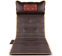 Tapis de Massage, Coussin de Massage Shiatsu, Matelas de Massage Complet du Corps avec Chaleur et 15 Moteurs vibrants pour Le soulagement et Le Massage des douleurs lombaires du Haut et du b