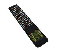 Tapis de massage d'acupression avec texture de pierre ABS pour la relaxation et améliore la santé des pieds pour homme et femme