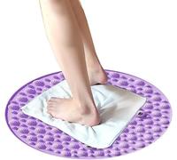 Tapis de massage des pieds, 13,78 pouces, Silicone, Magnétique, Shiatsu, Unisexe