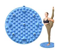 Tapis de massage des pieds à marcher - antidérapant et facile à nettoyer, coussin avec points de massage ronds pour pieds, pour adultes assis pendant un long séjour, une chambre de bain dortoirs