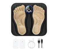 Tapis de Massage des Pieds, Coussin De Massage Pédicure Rechargeable 8 Modes, Stimulateur Musculaire Réglable Pour Relaxation Et Détente Sommeil