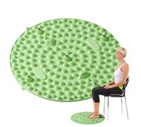 Tapis de massage des pieds, coussin de réflexologie plantaire, coussin de massage pliable pour pieds relaxants, outil de massage portable à haute élasticité avec particules de
