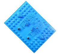 Tapis De Massage Des Pieds - Coussin De Réflexologie Pliable Avec Points De Pression Et Stimulation Magnétique, Conception TPE À Haut, Outil De Thérapie Par Acupression, Accessoire De Massage R