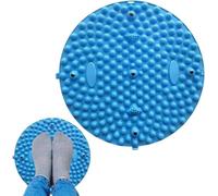 Tapis de massage des pieds, coussin table ronde d'acupression