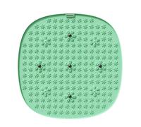 Tapis de massage des pieds, coussinets de réflexologie ergonomiques, 55 x 55 x 1 cm, texture pétale, rond et extra large, coussinet antidérapant pour les pieds pour relaxation musculaire, spa, athlète