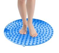 Tapis de massage des pieds d'acupression - Tapis de réflexologie de zone | Grand coussin de massage épaissi, taille unique, rond, pour la maison et le sport, soulagement du stress, récupération