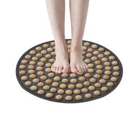 Tapis de massage des pieds en bois - Point de pression antidérapant, coussin de massage portable en bois | Module de stimulation de pied de réflexologie relaxante, ensemble de dispositif de confort st