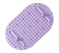 Tapis de massage des pieds en silicone, tapis d'acupression double face avec intensité variable, tapis de sol portable extra large pour la maison, le bureau, le yoga et le soulagement du stress