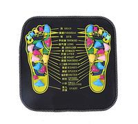 Tapis de Massage des Pieds, Planche de Réflexologie en Pierre, Coussin de Massage Plantaire