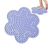 Tapis de massage des pieds - Silicone, 40 x 30 x 1,5 cm, coussin de points de pression, réflexologie | Tapis de réflexologie double face, coussinet de pieds pour hommes, femmes, adolescents, athlètes,